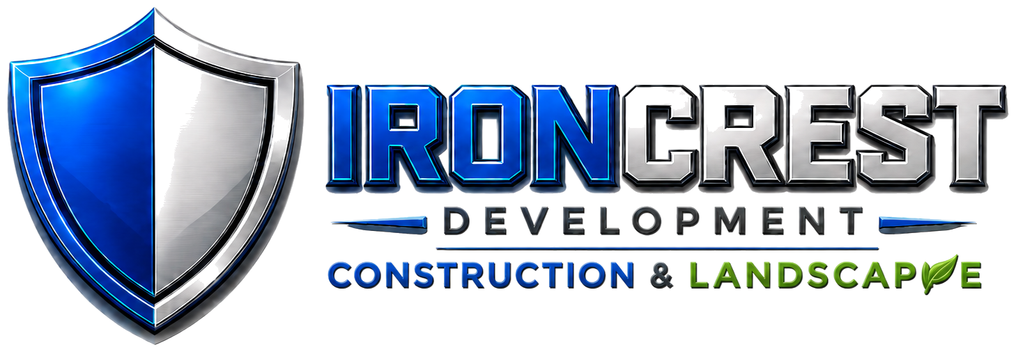 IronCrest Development — Construction & Landscape logo